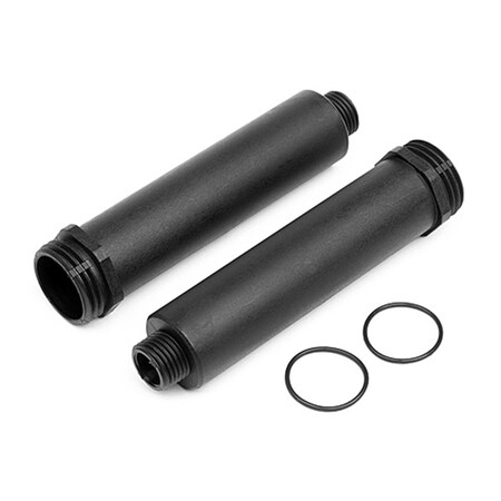 Time2Play 113-157 mm Shock Body Savage Spare Parts Set, Black TI2978773